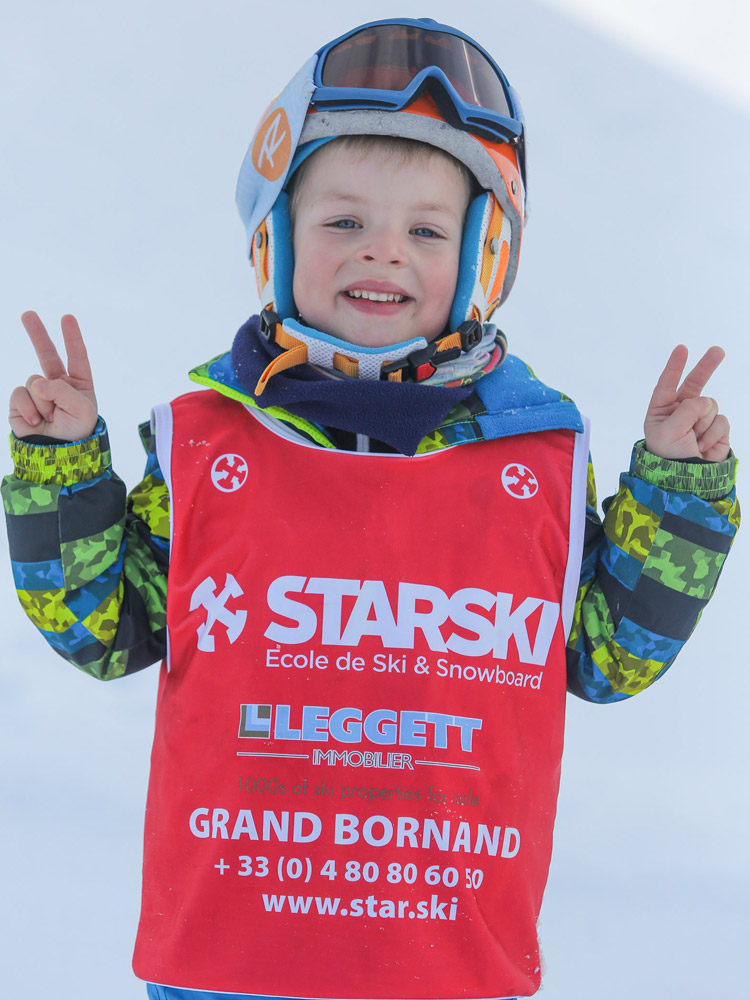 Children love skiing with Starski.