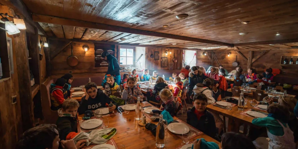 oxyski - ©Yann Allègre - Enfants - lunch
